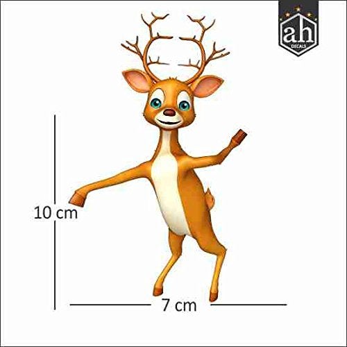 AH Decals Amazing Animal Cartoon 3D Wall Switch Board Stickers for Living Bed Kids Room | (Set of 5)-Pack of 2 - Image 4