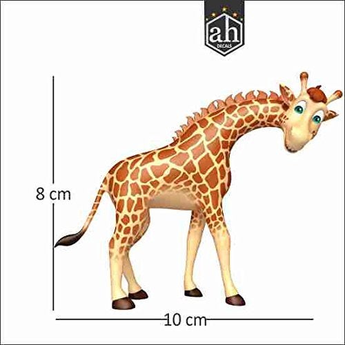 AH Decals Amazing Animal Cartoon 3D Wall Switch Board Stickers for Living Bed Kids Room | (Set of 5)-Pack of 2 - Image 3