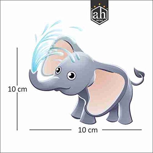 AH Decals Amazing Animal Cartoon 3D Wall Switch Board Stickers for Living Bed Kids Room | (Set of 5)-Pack of 2 - Image 2