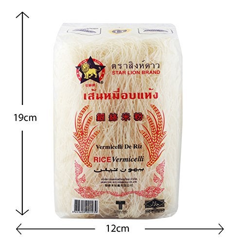 Lion Star Star Lion Rice Vermicelli, 500 grams- Vegetarian, No Artificial Flavours, No Artificial Colours - Image 5