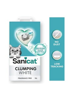 Sanicat SaniCat Clumping White UNS 10L  - Image 3