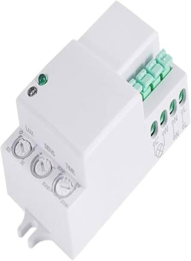 Quick Sense Microwave Motion Sensor (QS-M5B) | 5.8GHz Radar | 360°/180° Detection | Wall & Ceiling Mount | Adjustable Range | Day/Night Light Sensor | Automatic Lighting Control - Image 1