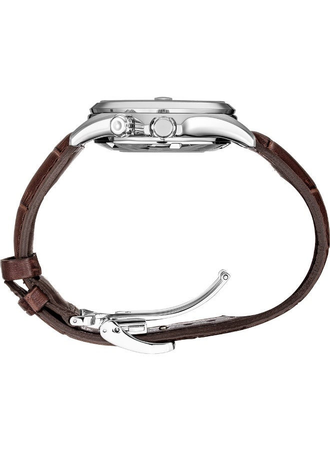 Seiko Prospex SPB121J Men's Automatic Stainless Steel Leather Strap Watch - Image 2