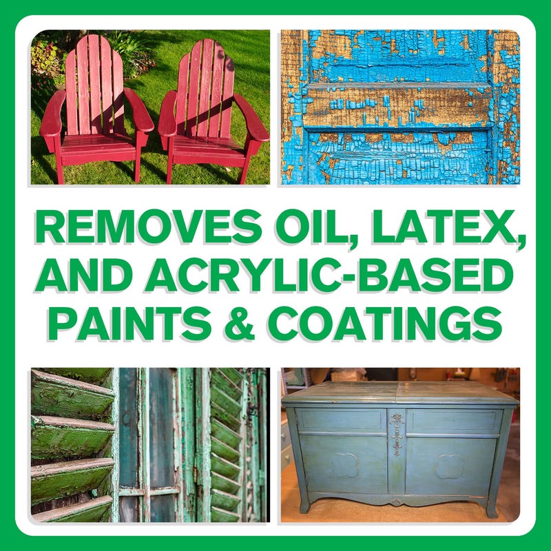 Dumond Smart Strip Advanced Paint Remover, for Removal of Acrylic, Latex, Oil & Water-Based Coatings, Non-Caustic Formula, Indoor/Outdoor, Contractor & DIY Friendly, 1 Gallon - Image 4