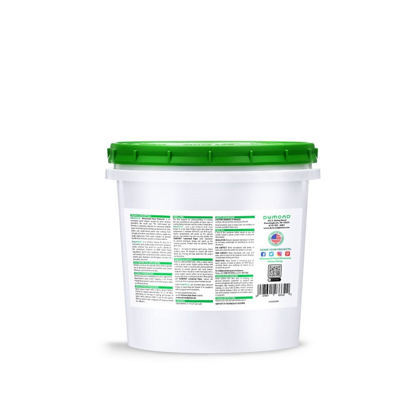 Dumond Smart Strip Advanced Paint Remover, for Removal of Acrylic, Latex, Oil & Water-Based Coatings, Non-Caustic Formula, Indoor/Outdoor, Contractor & DIY Friendly, 1 Gallon - Image 2