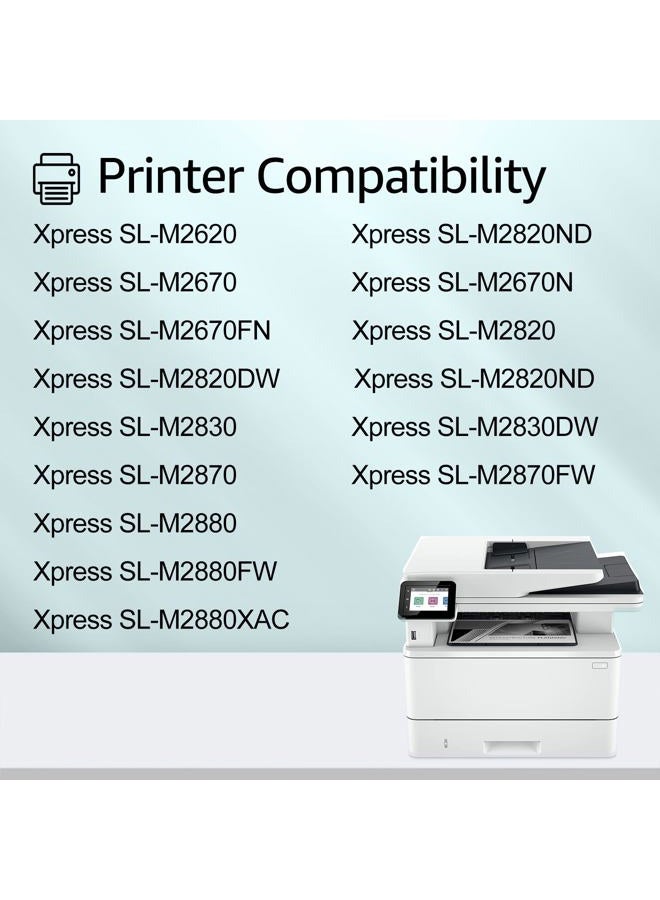 GREENCYCLE 1 Pack MLT-D115L D115L Black Toner Cartridge Compatible for Samsung SL-M2880FW Laser Printer - Image 2