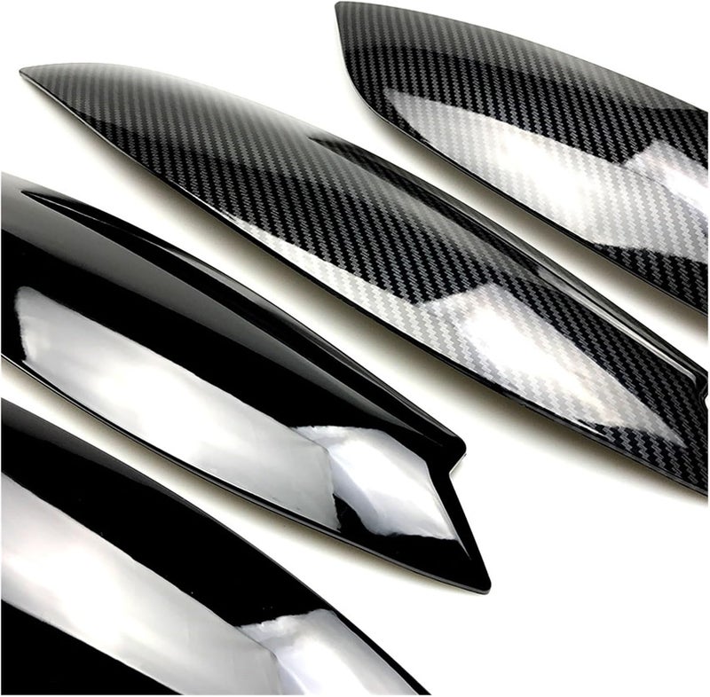 Vuzmode Carbon Look Headlight Eyelids for VW Golf 5 MK5 - Image 2