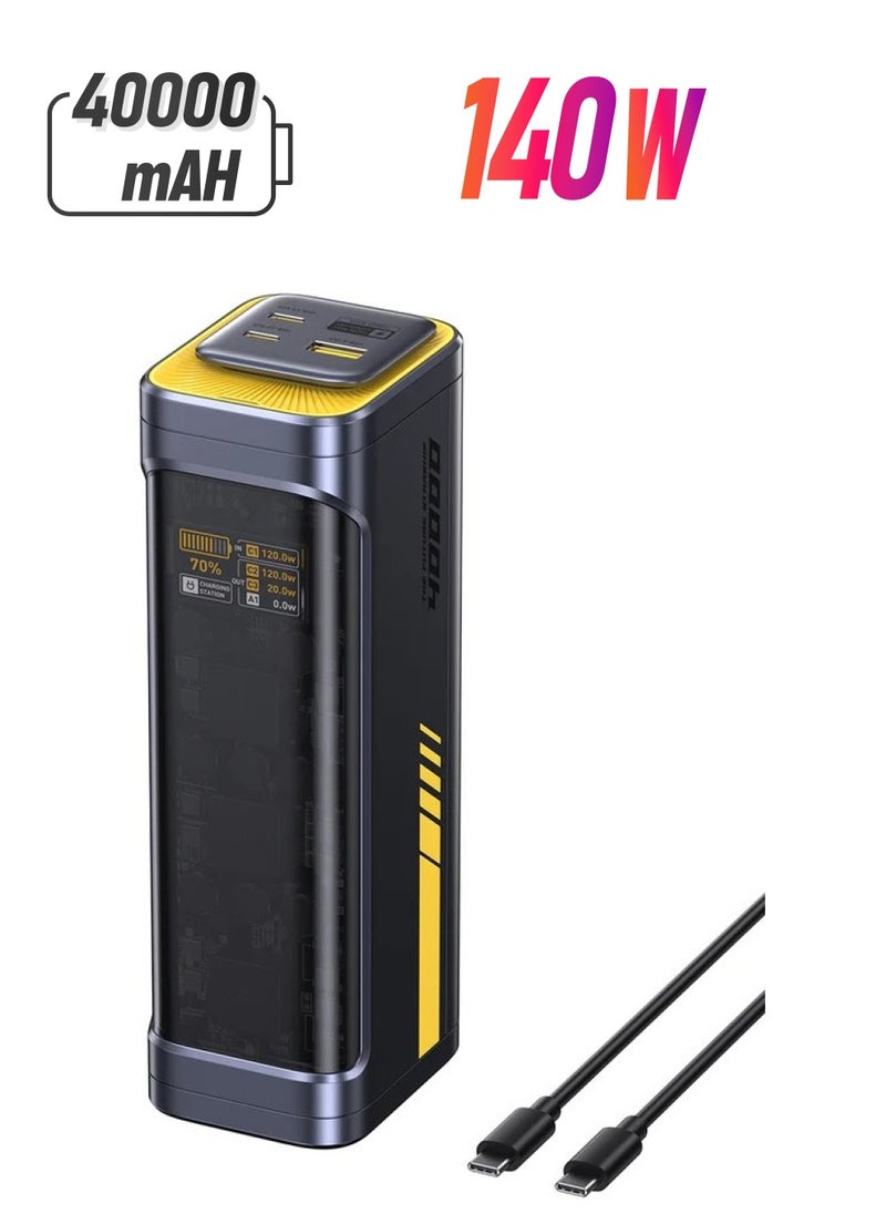  أوهي AOHi ستار شيب ور بانك 4000 mAh بقوة 140 واط PD 3.1  - Image 1
