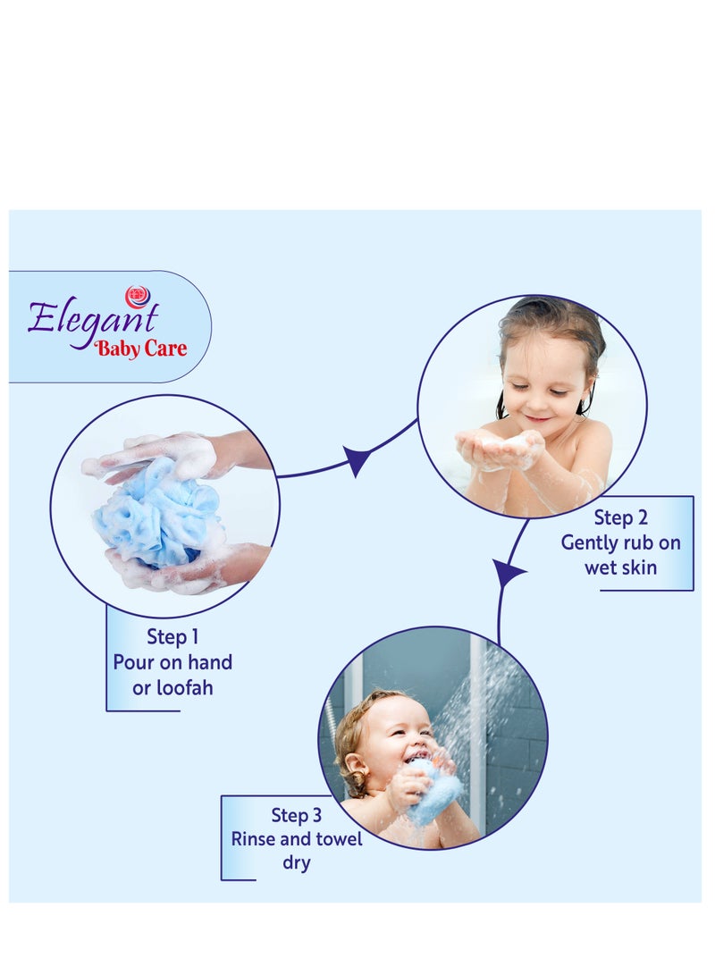 Elegant Elegant Kids Shower Gel for boys 500ml Pack of 4  - Image 2