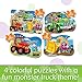 THE LEARNING JOURNEY Learning Journey International LLC My First 4inABox Puzzle Monster Truck Educational Toddler Toys Gifts for Boys Girls Ages 2 and Up Multi - Image 3