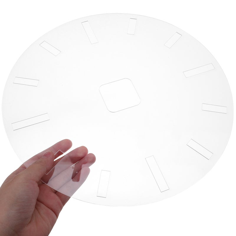 Clock Template: Router Inlay Stencil For Diy Woodworking Projects Crafting Wall Clock Face Inserts And Home Decorations - Image 3