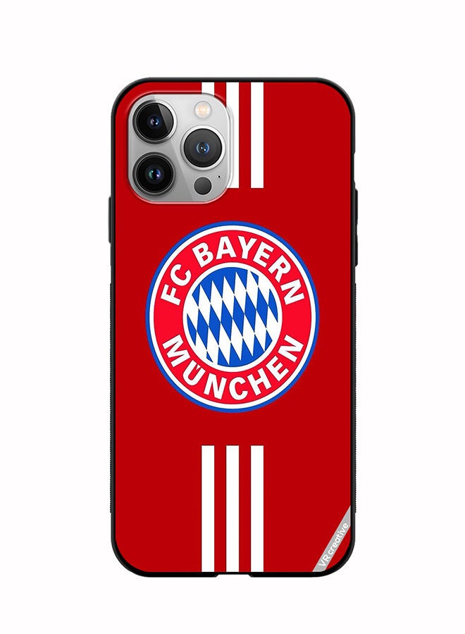 VR CREATIVE Protective Case Cover For Apple iPhone 12 Pro Max Fc Bayern Munchen Design Multicolour - Image 1