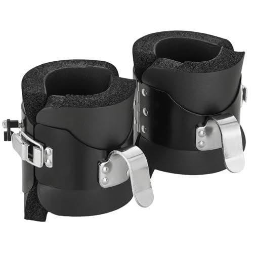 AMGSH Gravity Boots Inversion Boots, Gravity Boots Hanging Upside Down with 2 Gravity Hook, Anti Gravity Inversion Boots for Core Gym Fitness Exerciser, Ab Crunch, Abdominal Sit Up, Hooks Bar Therapy - Image 1