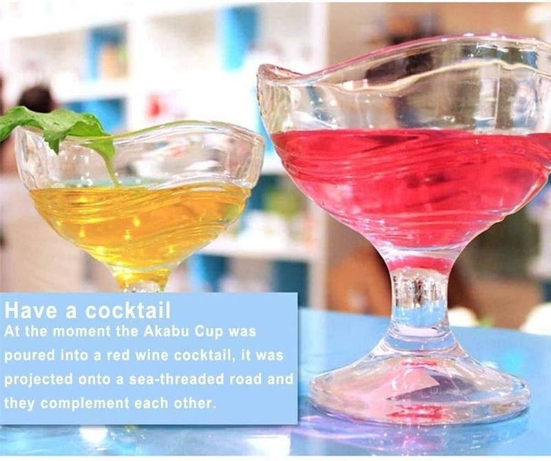 Krupasadhya ice Cream Bowl Small Cute Round Shaped Crystal Clear Cut Glass Ice Cream CupsBowls Perfect for Dessert Ice Cream Fruit Salad and Cocktail Cup Set 150ml Pack of 2 Pcs - Image 5