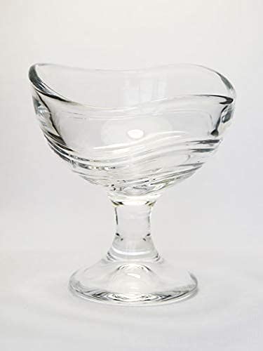 Krupasadhya ice Cream Bowl Small Cute Round Shaped Crystal Clear Cut Glass Ice Cream CupsBowls Perfect for Dessert Ice Cream Fruit Salad and Cocktail Cup Set 150ml Pack of 2 Pcs - Image 4
