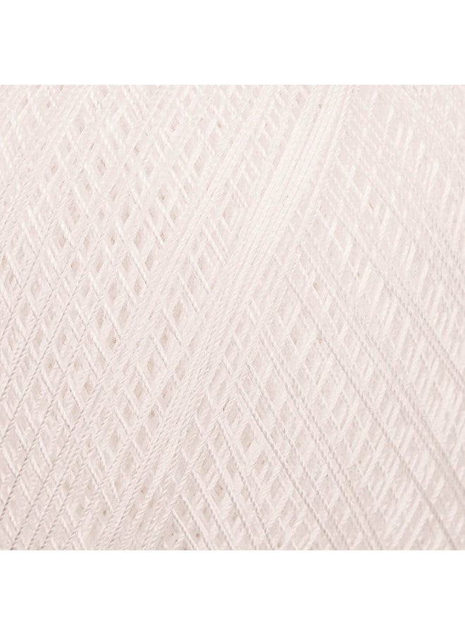 DMC خيط كروشيه ديم سي 167G 20-بلانك سيبيليا، أبيض، 405 ياردة، حجم 20 - Image 2