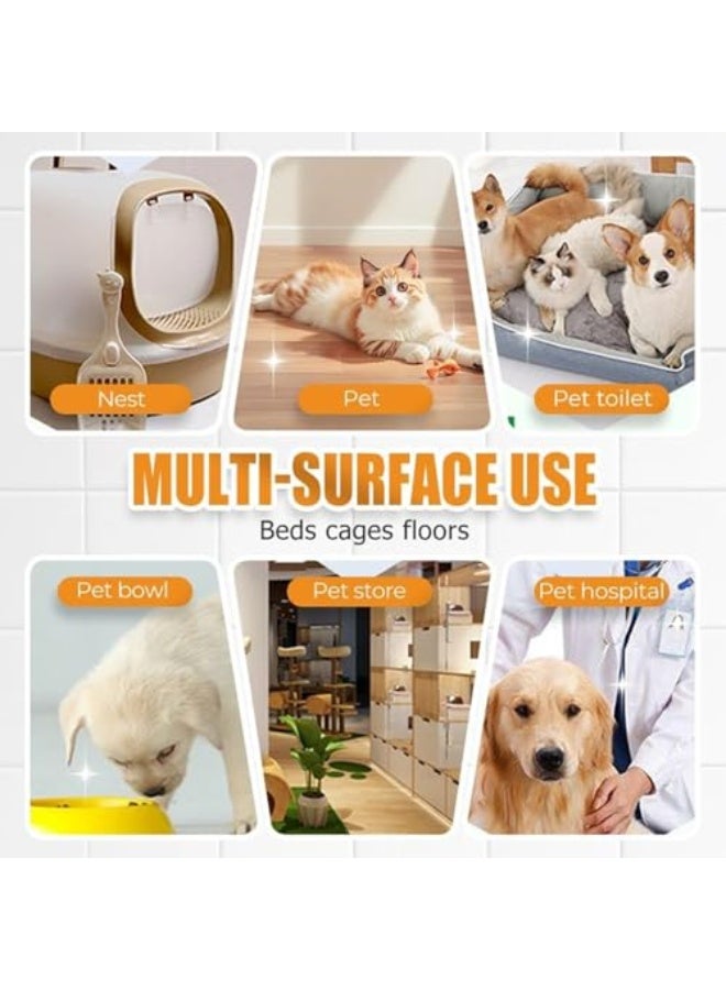 فوز اليوم رذاذ مطهر، 200 مل رذاذ مزيل رائحة للطيور ببغاء كوكتيل، مزيل رائحة الأقفاص، رذاذ آمن للحيوانات الأليفة لتجنب الروائح الكريهة في القفص، مناسب للببغاء الصغير، الحسون، الأرنب، القط، الجرو والهامستر - Image 4