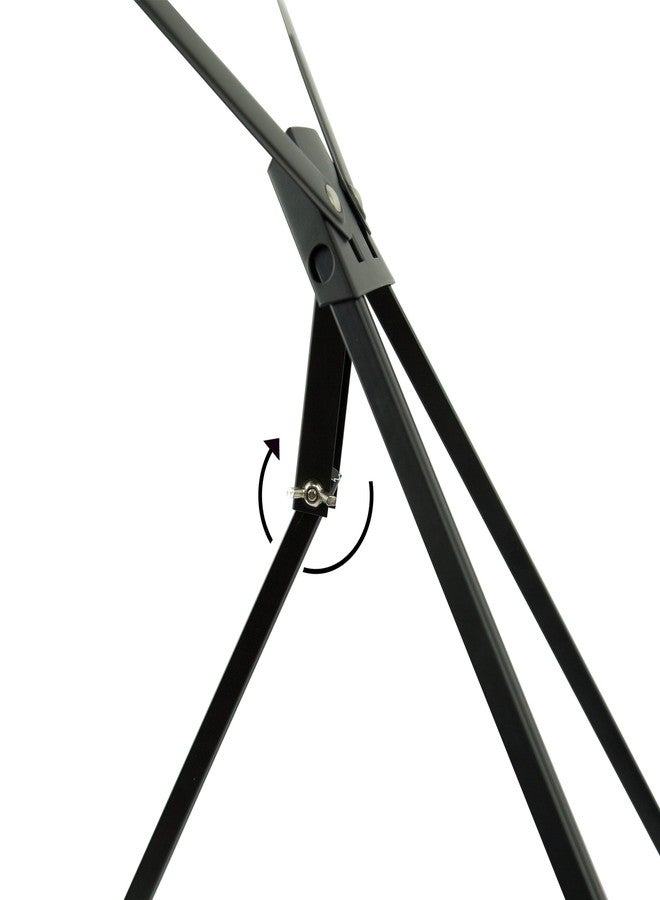 Conda Aluminum Tabletop Easel, Portable Tripod Display Stand Adjustable Height from 15" to 21" with Extension Arm Wings, Desktop Display Easel for Canvas, Paintings, Photos, Signs - Image 4