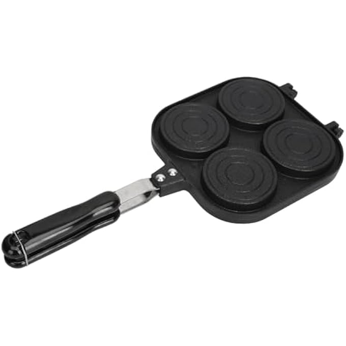 Sorandy 4 Cups Nonstick Double Sided Pancake Pan With Cartoon Animal Pattern Egg Frying Pan Egg Cooker Omelet Pan Breakfast Burger Cooker For Pancake Household Kitchen Cooking Tool - Image 5