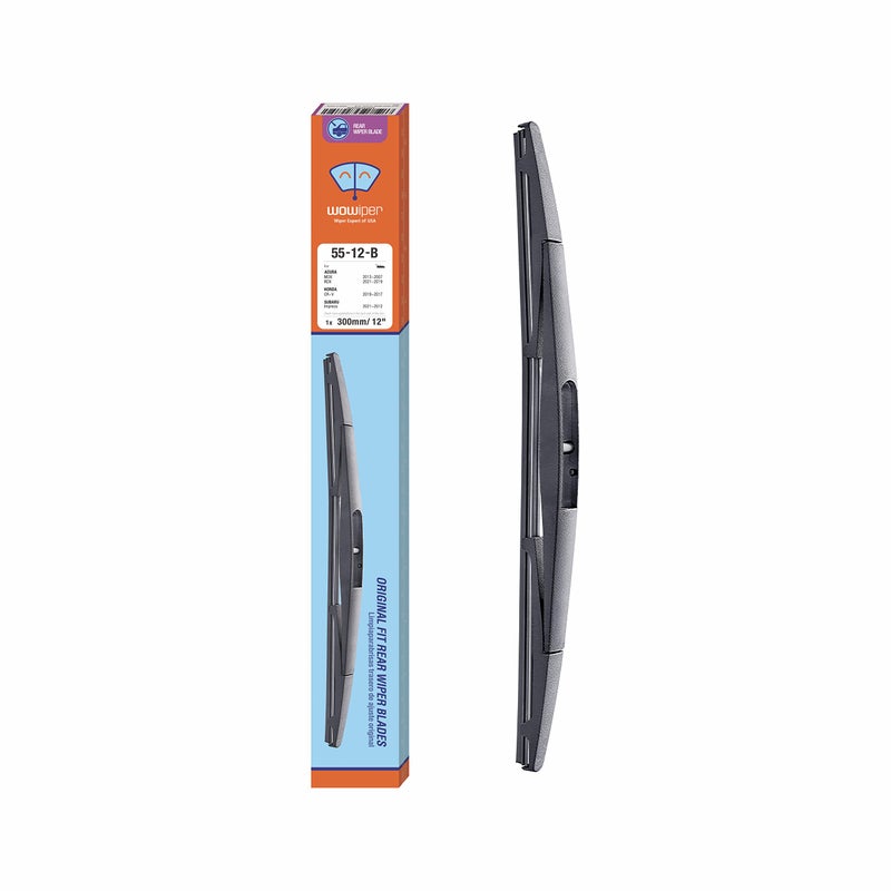 شفرة مساحات خلفية WOWIPER OEM 12 بوصة بديل لهوندا CRV 20222017 إلكمنت 20112003 جيب رانجلر 2118 أوتلاندر 2007 نيسان باثفايندر 1204 لجميع الفصول