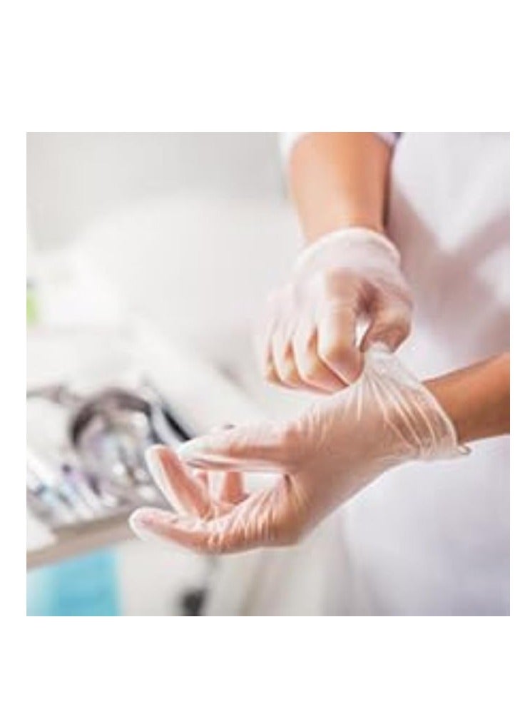 20-Piece Disposable Vinyl Powder Free Gloves  - Image 3