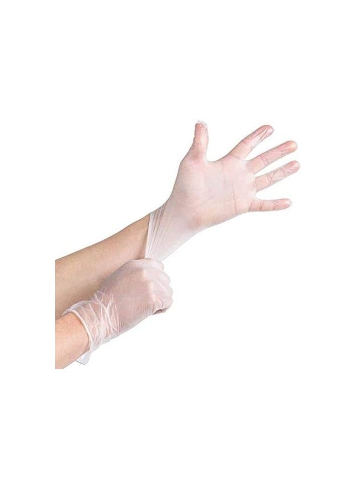 20-Piece Disposable Vinyl Powder Free Gloves  - Image 1
