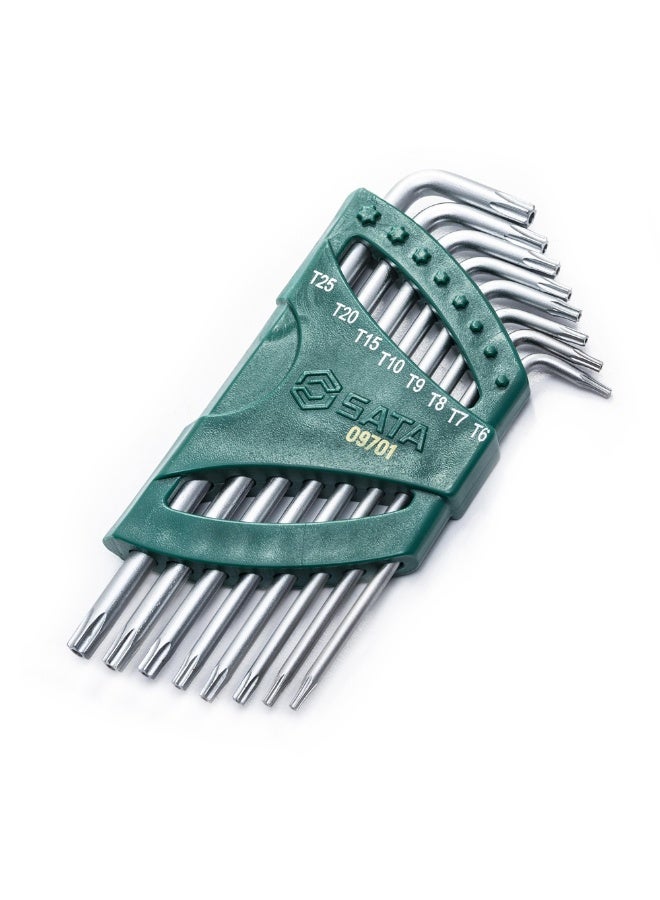 Sata ST09701 8-Piece Tamper-Proof Torx Key Set - Image 2