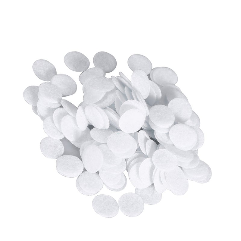 100pcs New Cotton Filter Round Filtering Pads For Blackhead Removal Beauty Machine (15mm) - Image 2