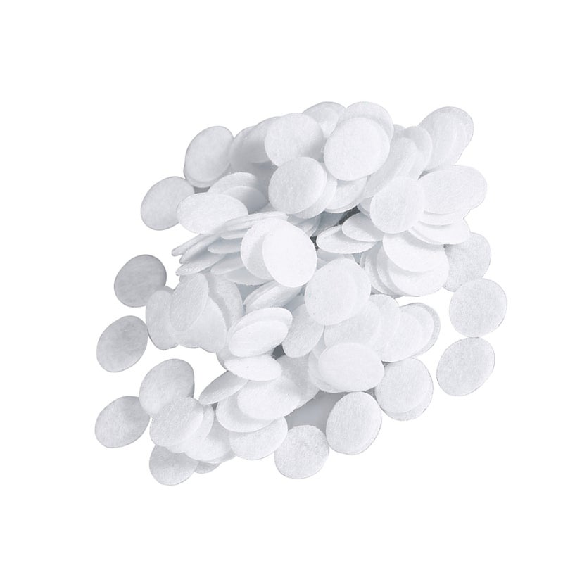 100pcs New Cotton Filter Round Filtering Pads For Blackhead Removal Beauty Machine (15mm) - Image 5