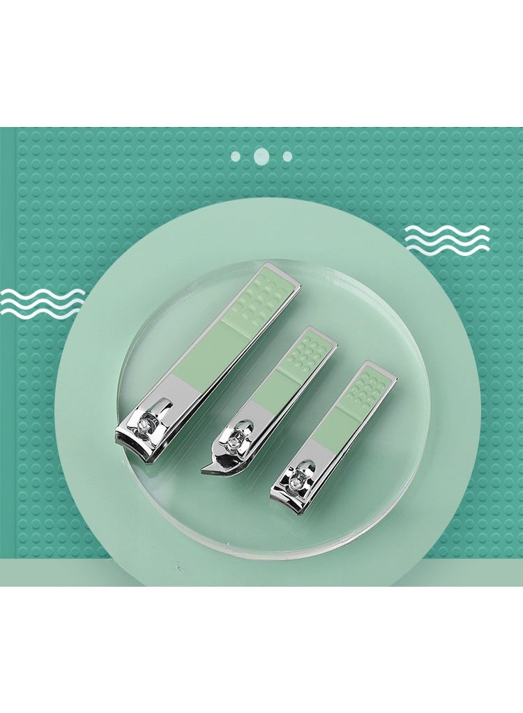 يوكانبي مجموعة أدوات العناية بالأظافر والباديكير المتعددة الوظائف - 16 قطعة من الفولاذ المقاوم للصدأ مع حقيبة تخزين قابلة للطي - Image 2