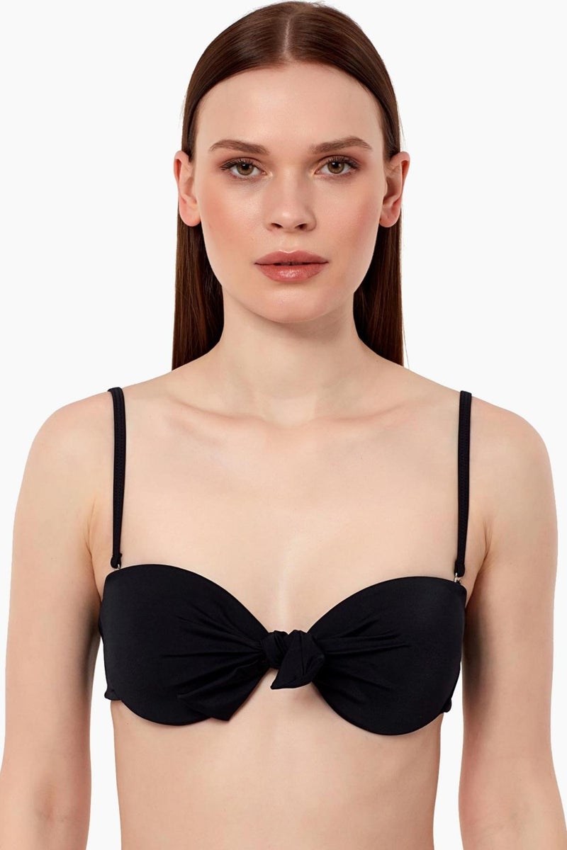 Ayyıldız 63546 Black Strapless Bikini Top  - Image 1