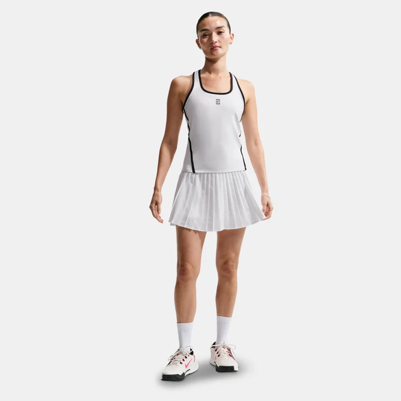 Nike White Women's NikeCourt Advantage Dri-FIT Tennis Tank Top for Women | Best Price UAE