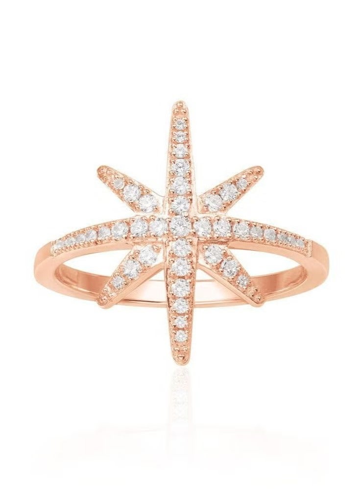 Rose gold ring