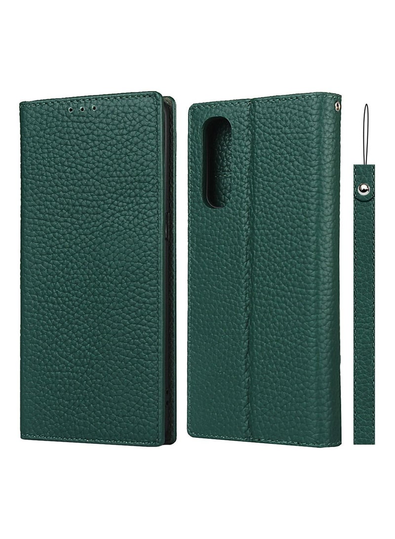Suteni Flip Cover Card Slots Leather Phone Case for Oppo - Image 1