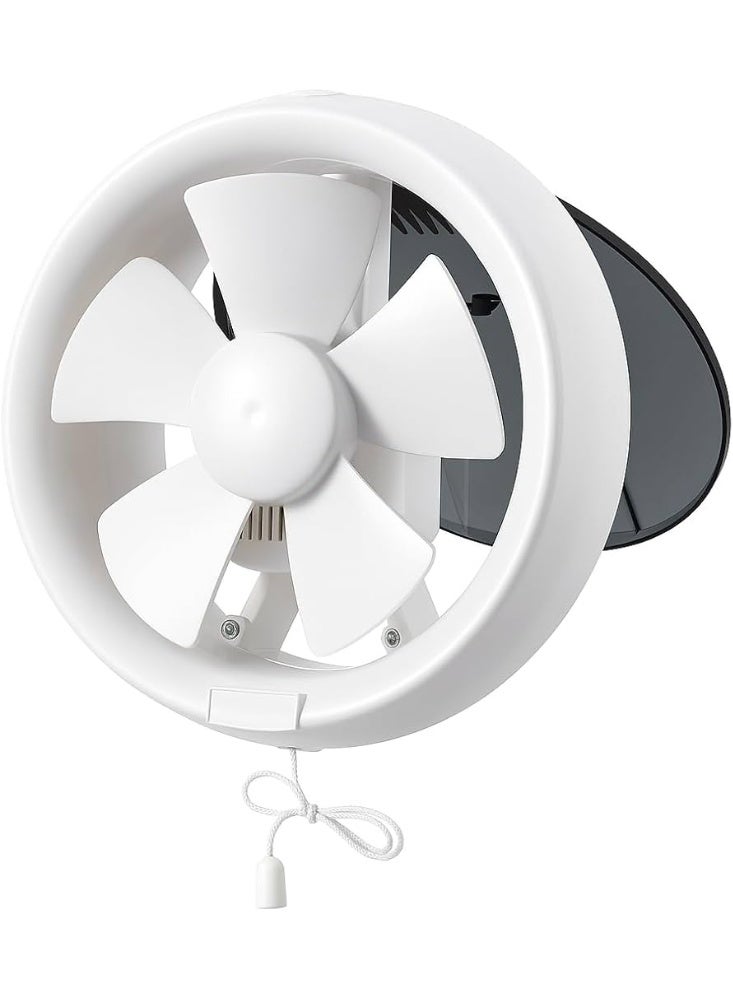 Roska R-C8 Ventilating Fan - 8-inch/200mm Wall Mount Exhaust Fan with 100% Copper Motor (25W, 480 CBM/h) - Image 1