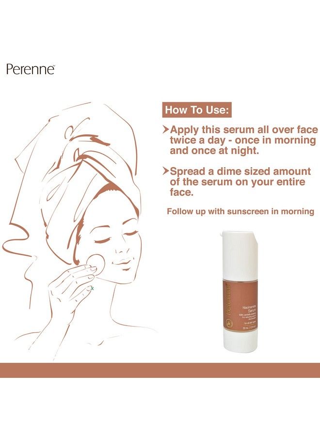 PERENNE Niacinamide Serum With Centella Asiatica For Reducing Acne Scars And Pigmentation - Image 5
