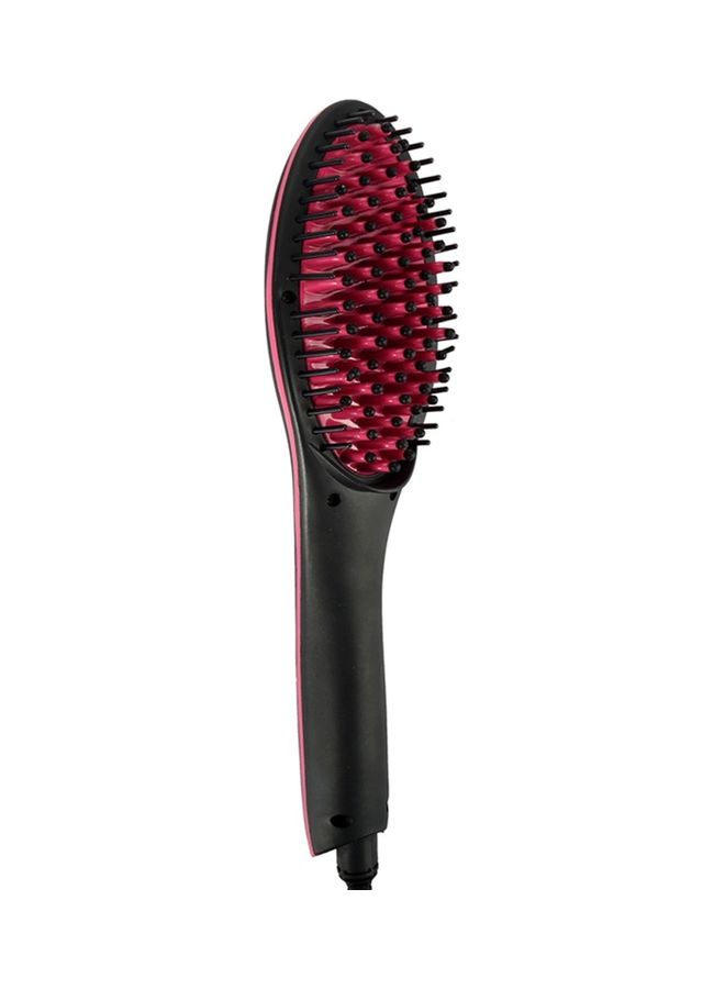 نيبمينينت مشط شعر كهربائي لتمليس الشعر مع شاشة عرض أحمر/أسود - Image 1