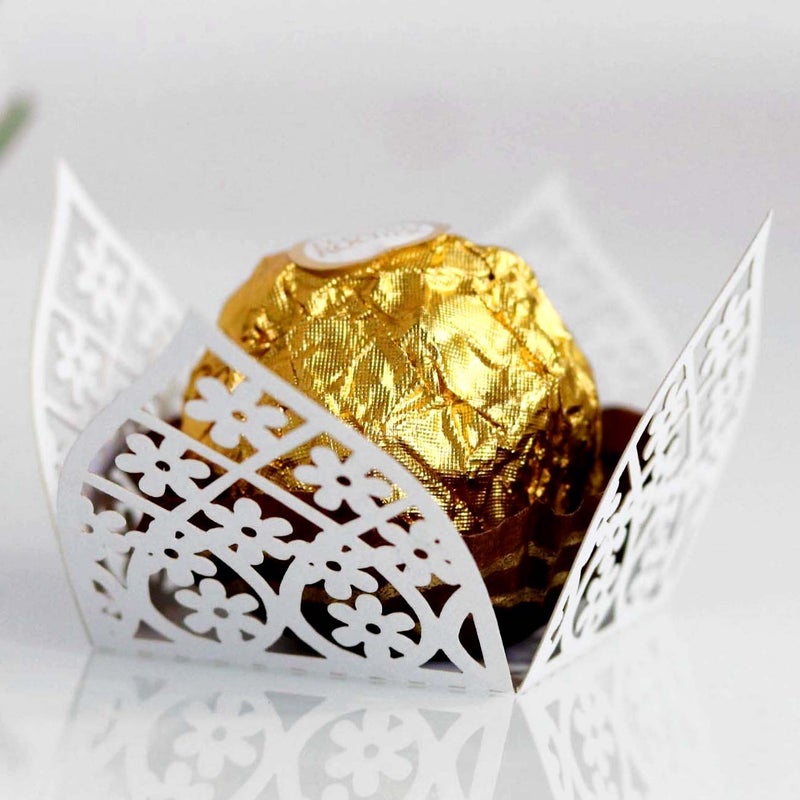 Selling Wedding Hollow Decoration Candy Box Beautiful Chocolate Paper Lace Valentine'S Day Party Candy Box - Image 3