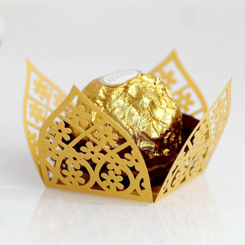 Selling Wedding Hollow Decoration Candy Box Beautiful Chocolate Paper Lace Valentine'S Day Party Candy Box - Image 1