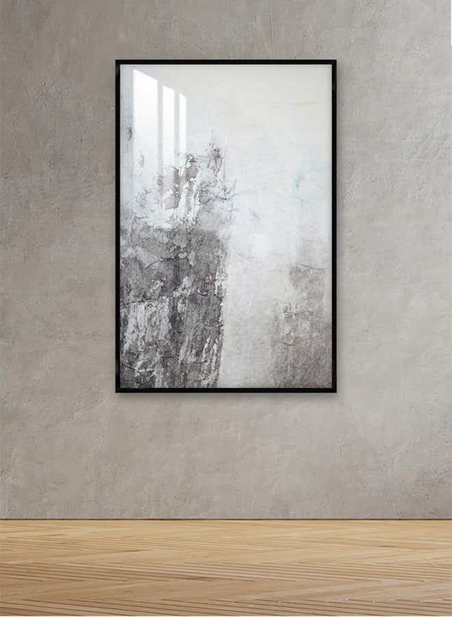 Marktna Decorative Wall Art Painting 120X80Cm With An Abstract Design Silver Frame And A Transparent Acrylic Layer 0.5Kg  - Image 1