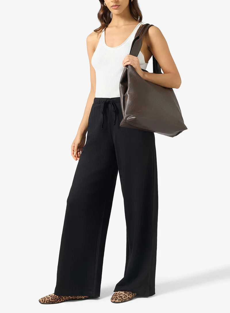 ELLA Brown Slouch Tote Bag With Thick Strap for Women | Best Price UAE