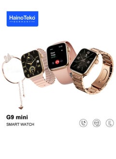 Haino Teko Smart watch G9 Mini For Women With 3 Strap And An Additional Bracelet Multicolour  - Image 1