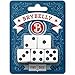 Brybelly Classic White Game Dice for Playing Board Games and Card Games 5Pack Set 16mm Regular Pipped SixSided Dice by Brybelly - Image 2