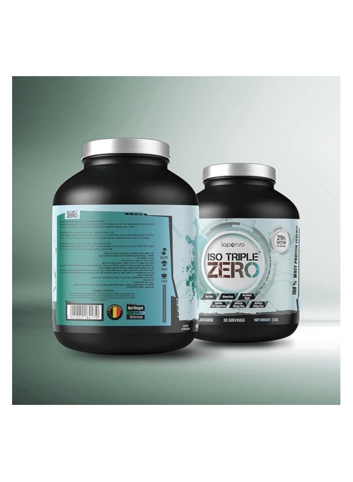 Laperva Isolated Whey Protein Powder - laperva ISO Triple Zero Next Generation Protein Powder - 29g Protein (2 LB, Unflavored ) - Image 3
