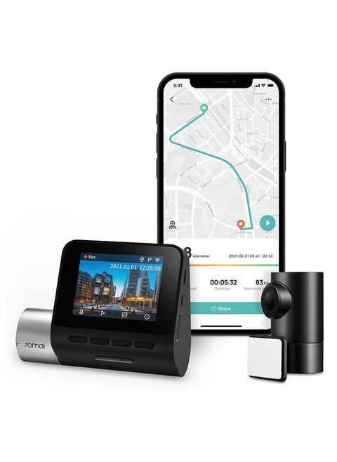 A500S Dash Cam Pro Plus with Rear Cam Set Night Vision