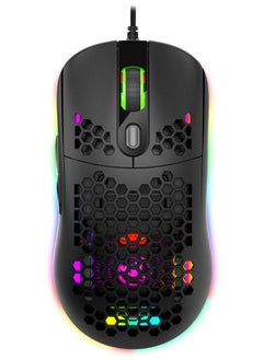X600 USB Wired Supports Programming Honeycomb Light Macro Gaming Mouse