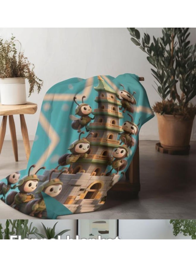 عام بطانية رقيقة من الفانيلا (حرارة ومريحة، ومناسبة للنوم واستخدام اللعبة والغبار والرمل) 150 سم * 200 سم - 260 - Image 3