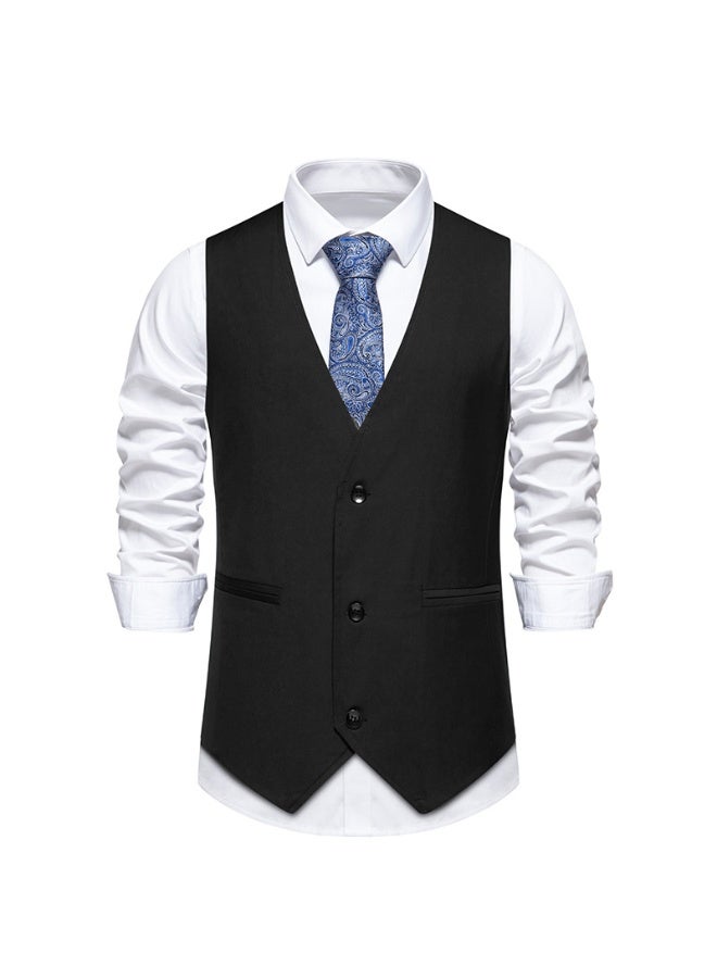 Shougu New Fashionable Casual Men's Suit Vest - Image 1
