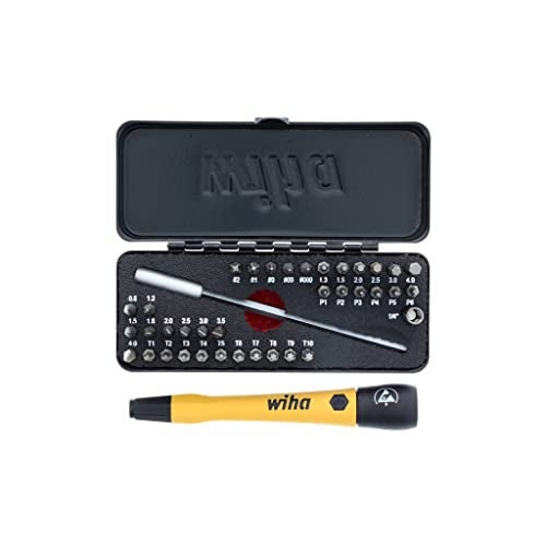 Wiha 75980 39 Piece ESD Safe Go Box Micro Bits Set - Image 1