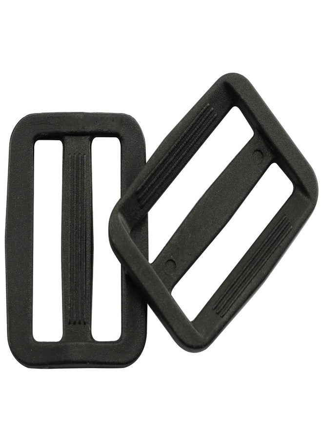 تيج مجموعة من 50 قطعة من شرائح تريجلايد البلاستيكية مقاس 1 بوصة للأحزمة وحقائب الظهر والحقائب - Image 2